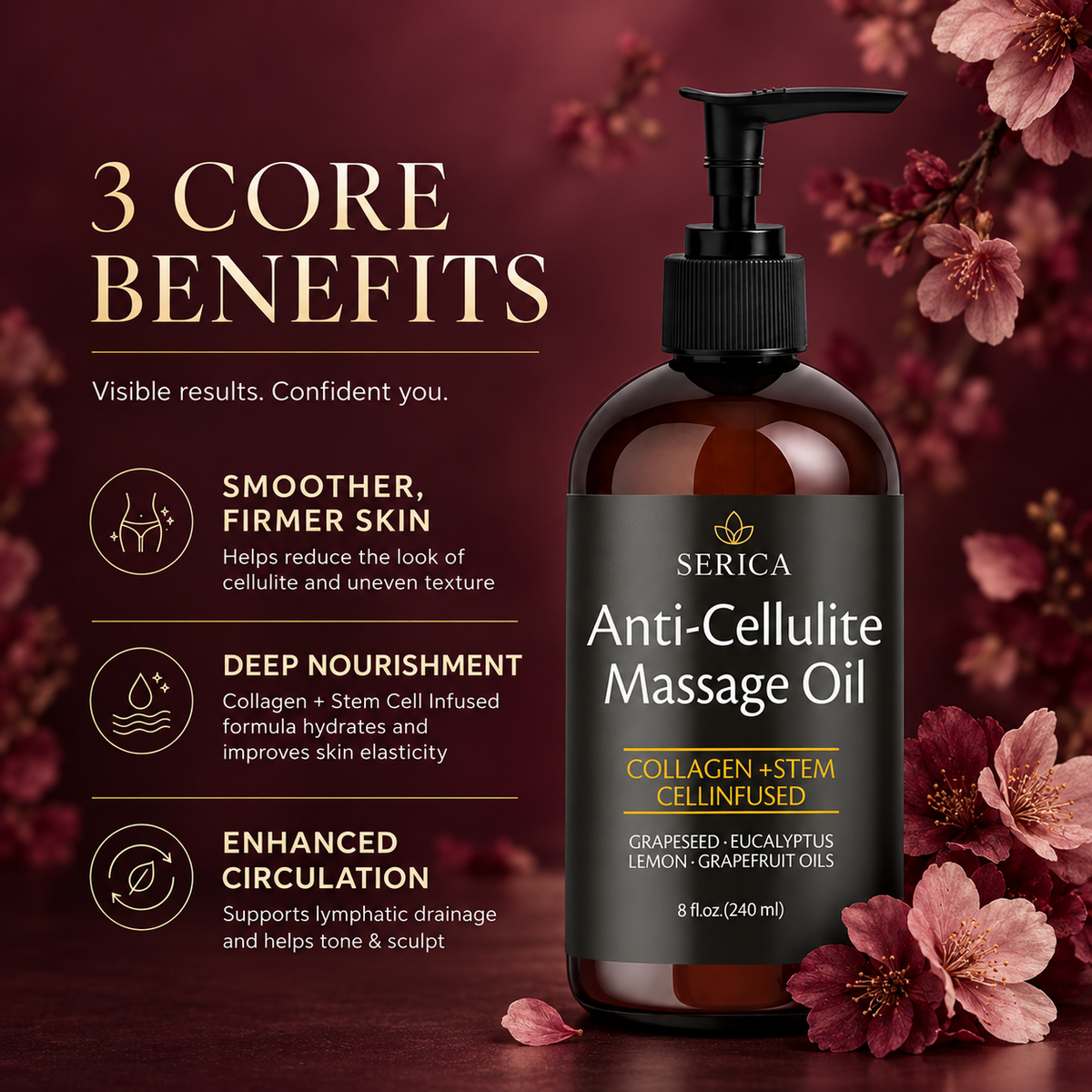 Serica™ Massage Oil